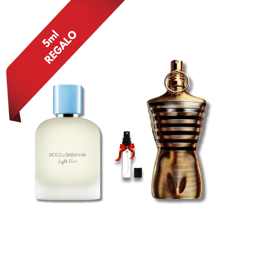 Light Blue & Le Male Elixir + Regalo