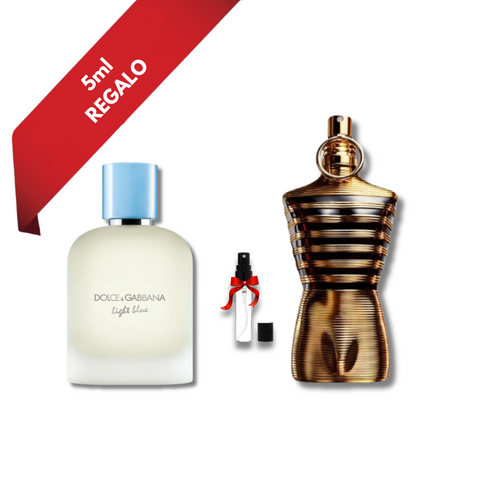 Light Blue & Le Male Elixir + Regalo